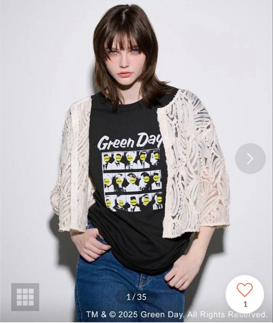 GREEN DAY Tシャツ　グッドロックスピード