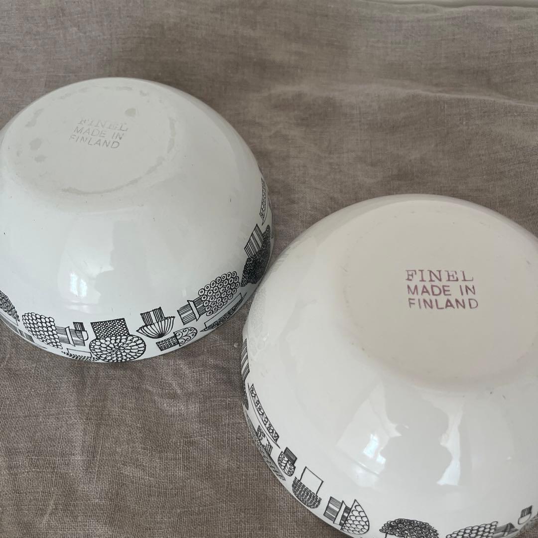 ◎専用◎ARABIAアラビア FINELフィネル ホーローボウル