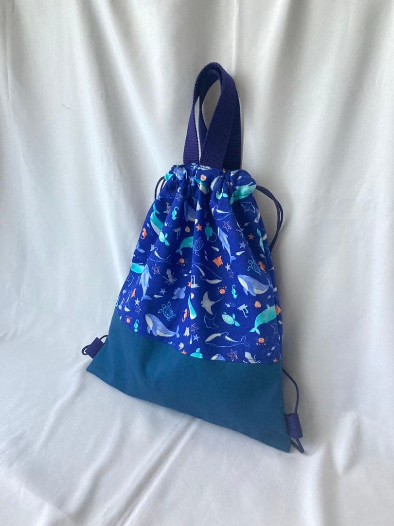 本日出荷！海洋生物プリントの入園入学セット