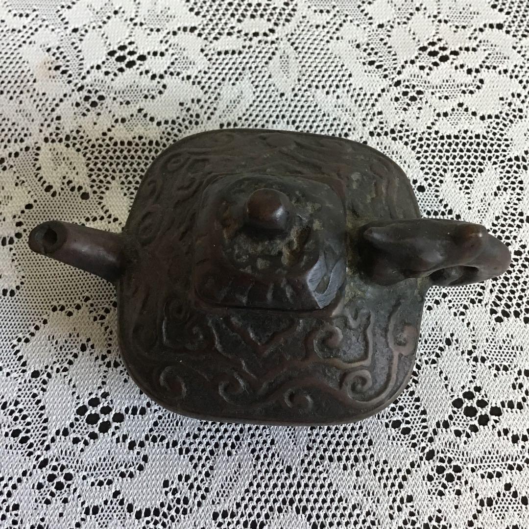 水滴　書道　水差し　古銅　煎茶道具　文房飾り