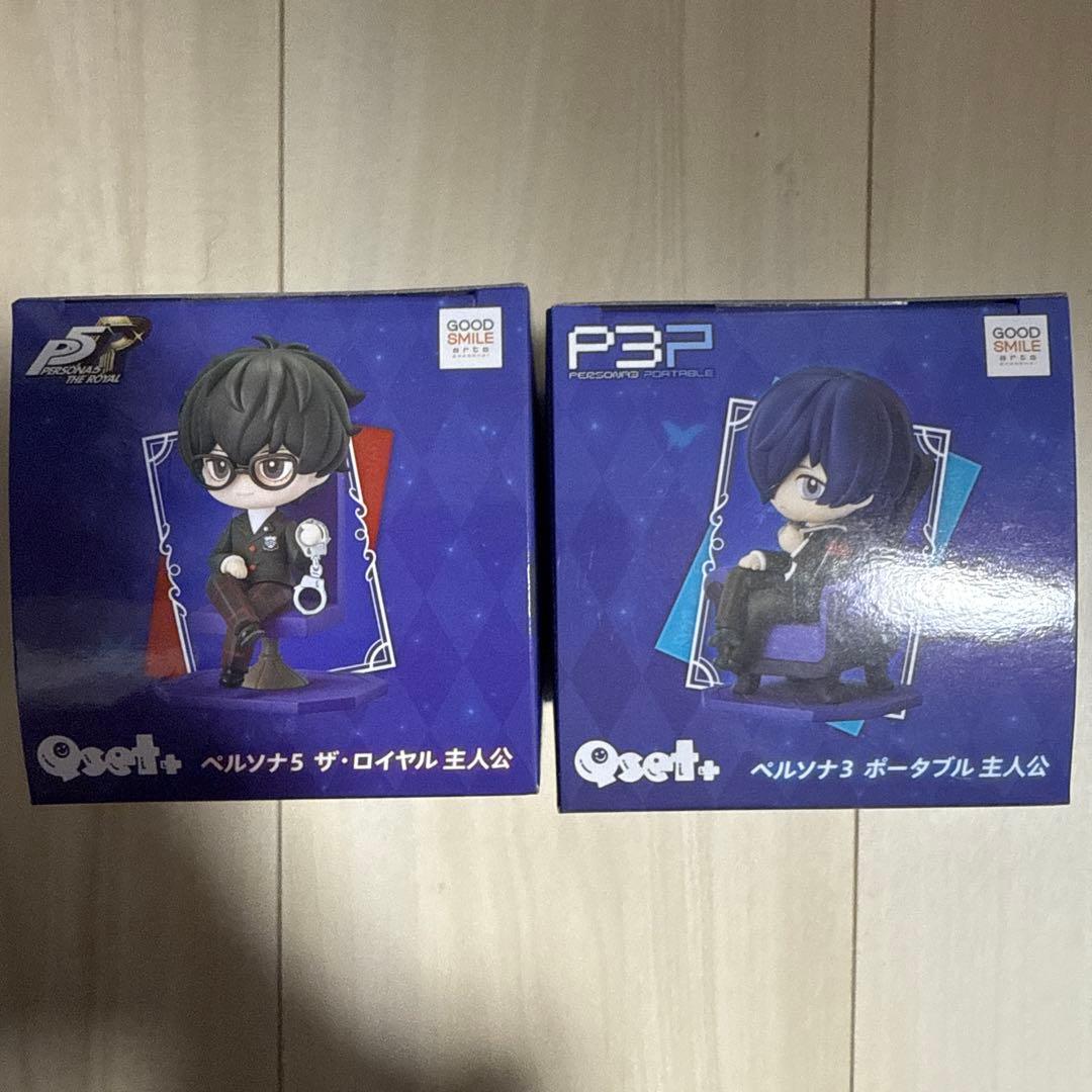 Qset+ ペルソナ3 ポータブル & ペルソナ5 ザ・ロイヤル フィギュア
