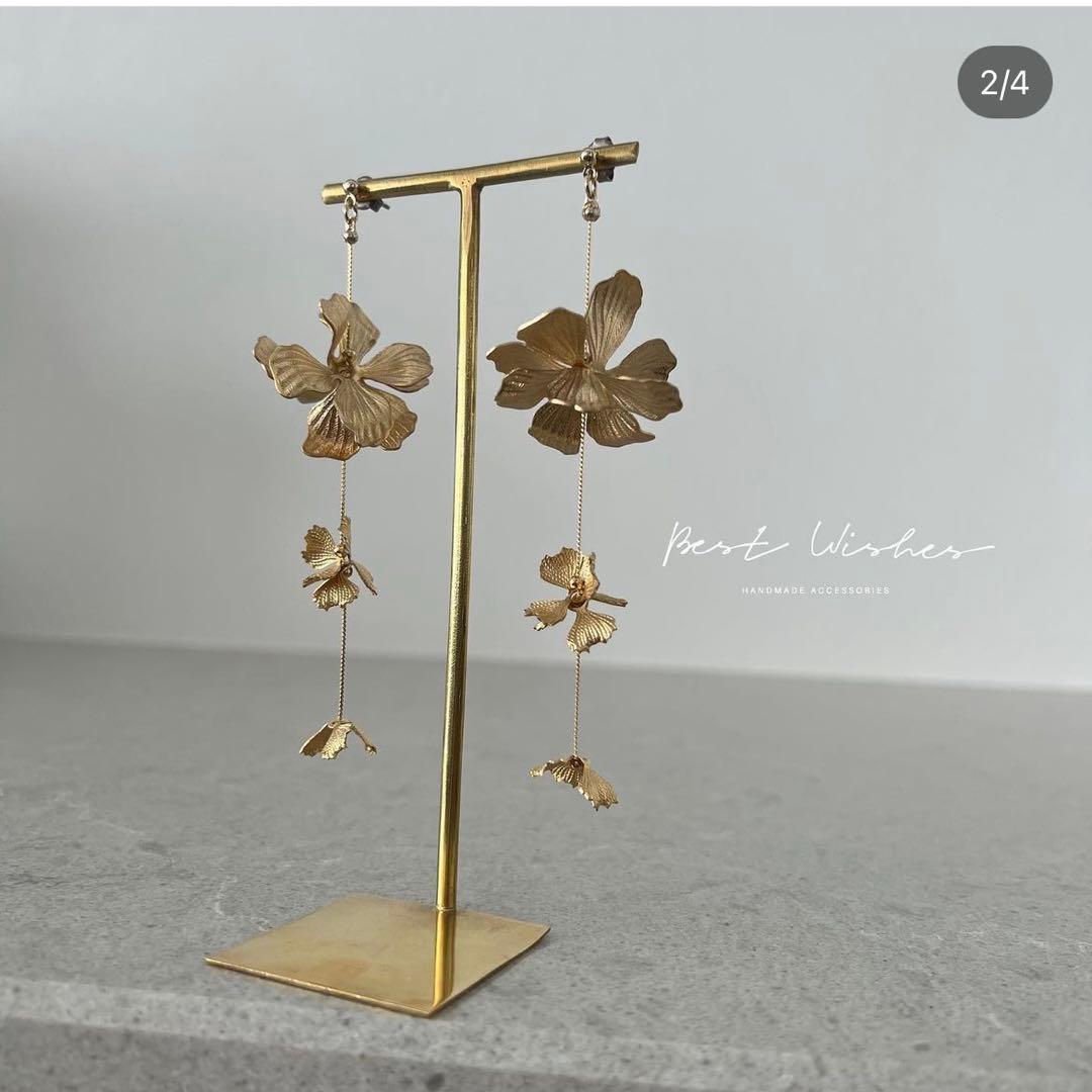 BestWishes ブライダルアクセサリー　Emma イヤリング