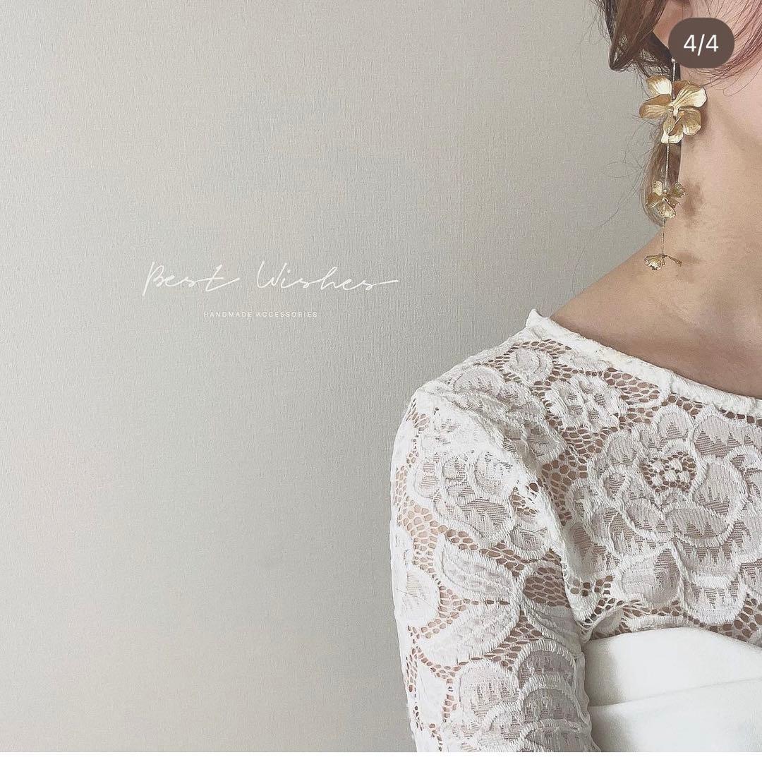 BestWishes ブライダルアクセサリー　Emma イヤリング