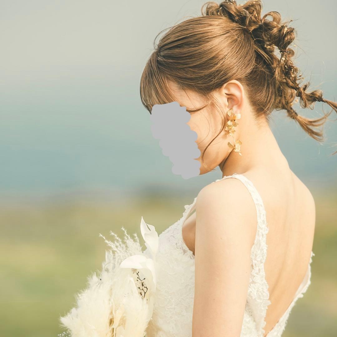 BestWishes ブライダルアクセサリー　Emma イヤリング