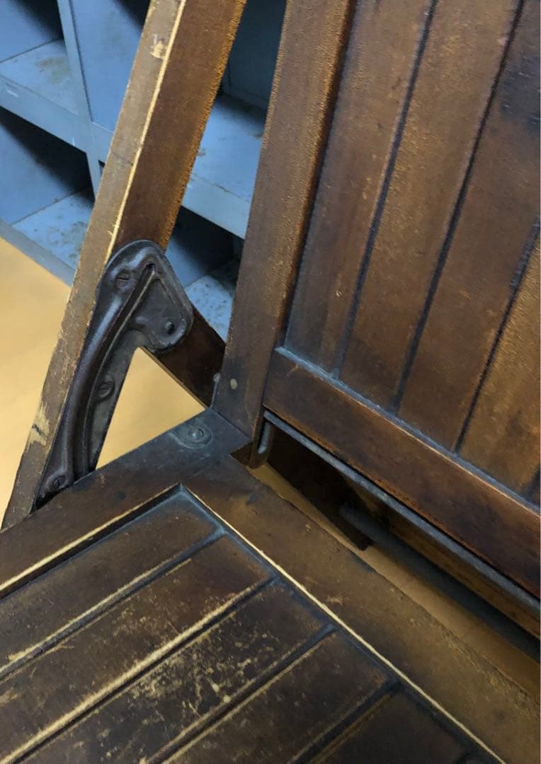 カナダ/ヴィンテージ 木製フォールディングチェア