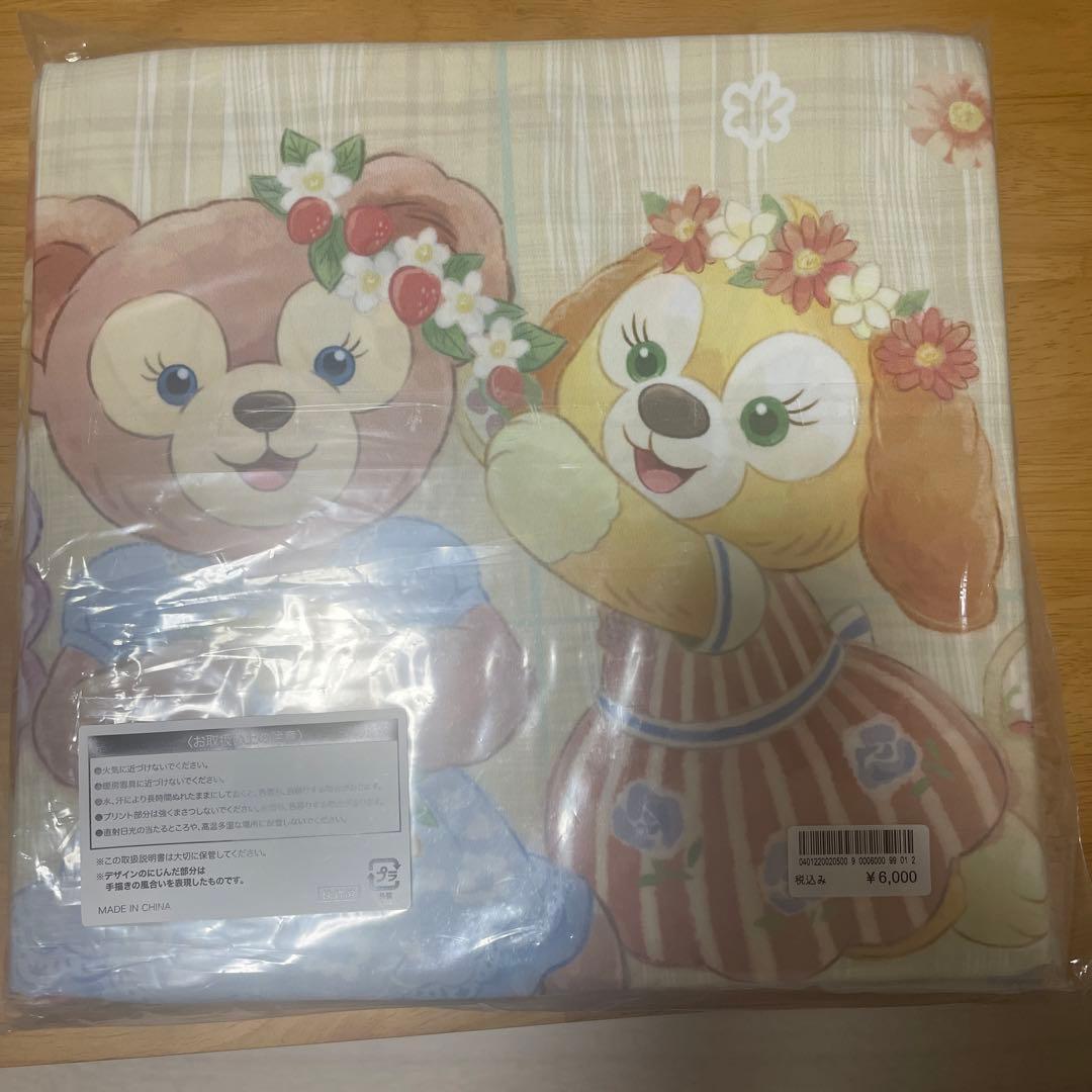 【未使用品】ダッフィー&フレンズ　ディズニー　掛けふとんカバー　枕カバー