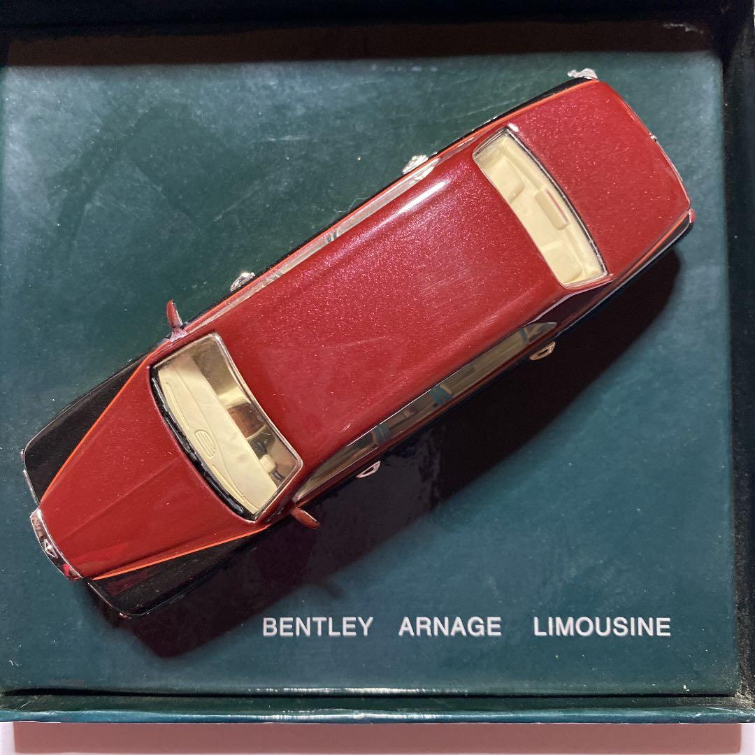 ベントレー　1/43  ブラック/ダークレッド
