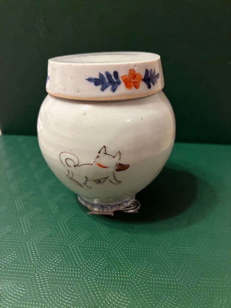 工房あめつち　小壺　犬