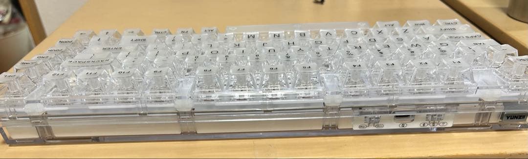 YUNZII X75 PRO 82キーワイヤレス メカニカルゲーミングキーボード