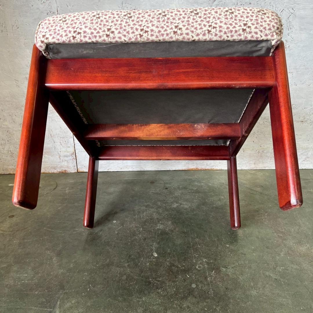 カリモク 1人掛けソファ ダイニングチェア ヴィンテージ家具 ③ Y1956