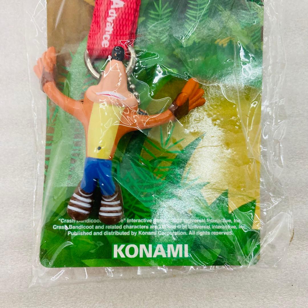 【非売品★未開封★激レア】クラッシュバンディクー　アドバンス　ストラップ　コナミ