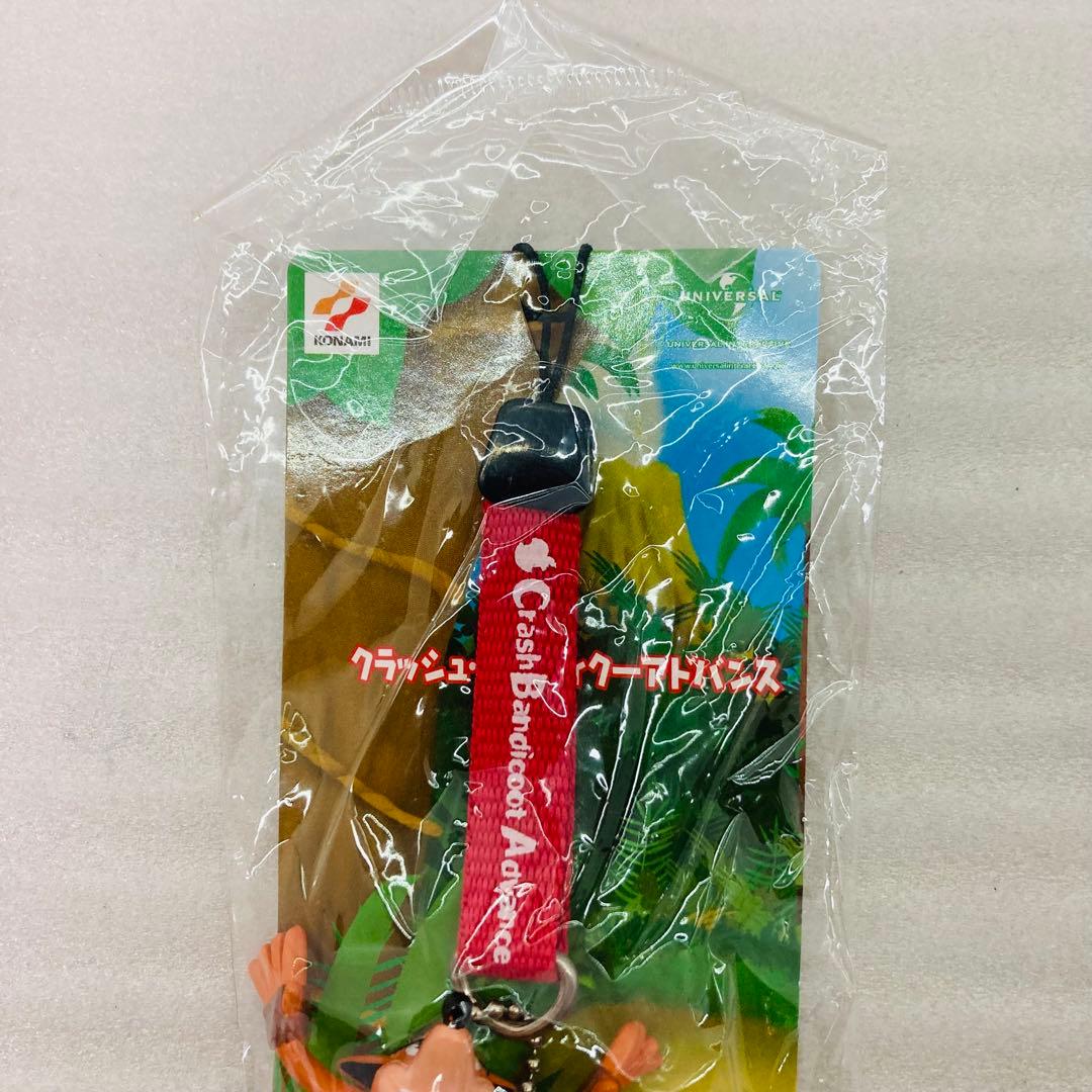【非売品★未開封★激レア】クラッシュバンディクー　アドバンス　ストラップ　コナミ