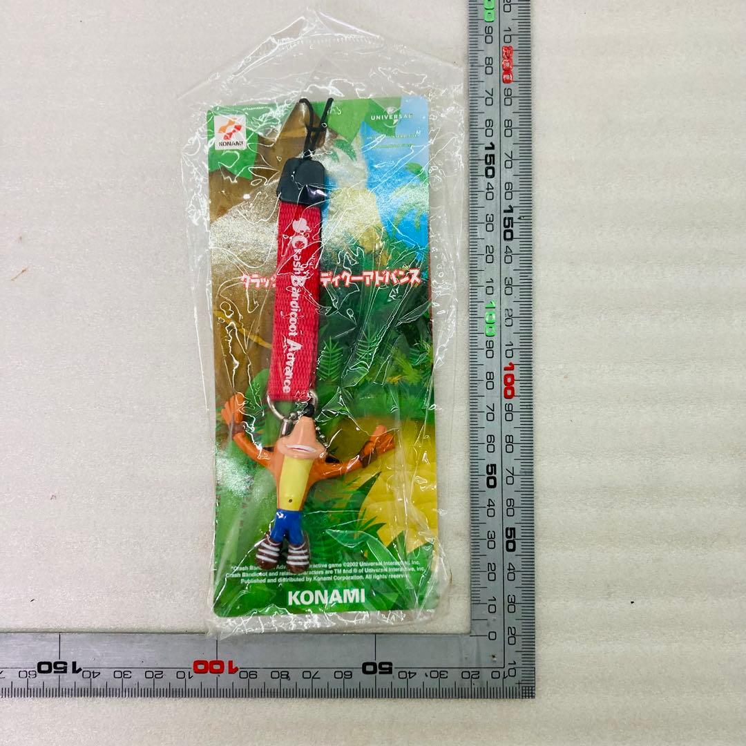【非売品★未開封★激レア】クラッシュバンディクー　アドバンス　ストラップ　コナミ