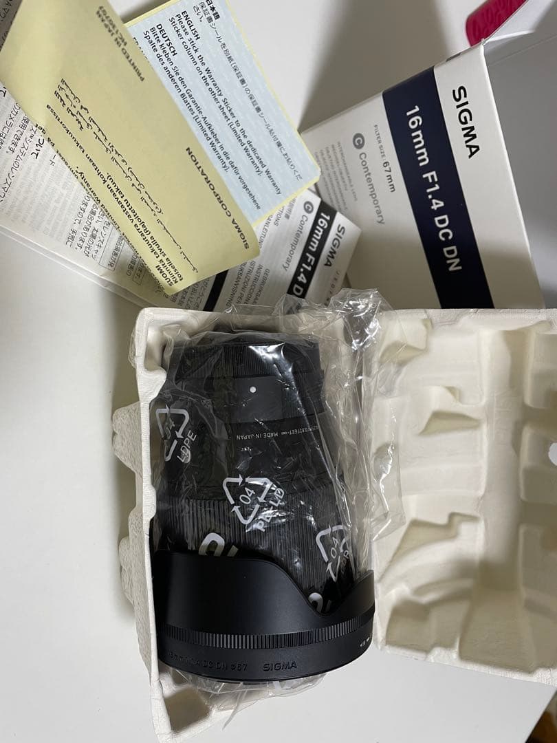 SIGMA 16mm F1.4 DC DN レンズ(単焦点)