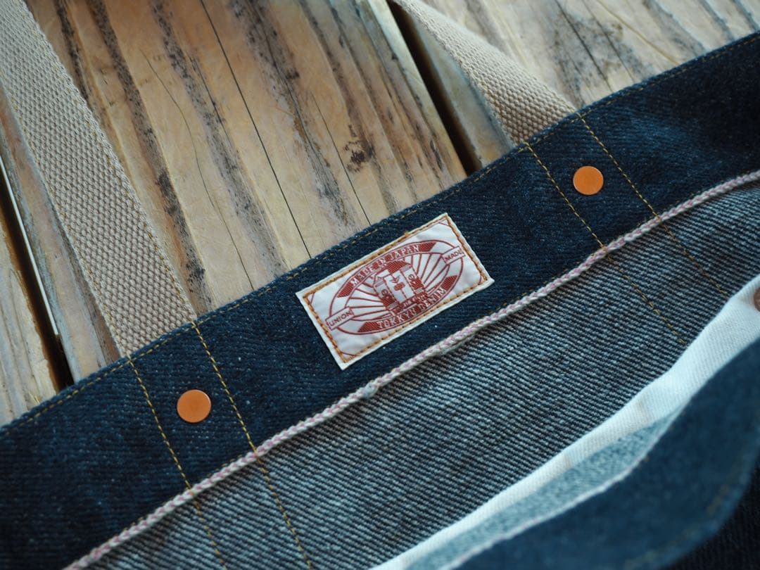 TOKKYU DENIM デニムトートバッグ、RRLトートバッグ、ハンドメイド
