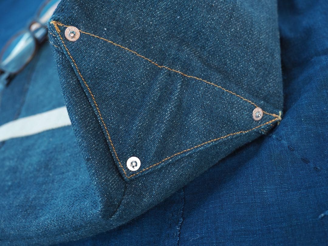 TOKKYU DENIM デニムトートバッグ、RRLトートバッグ、ハンドメイド