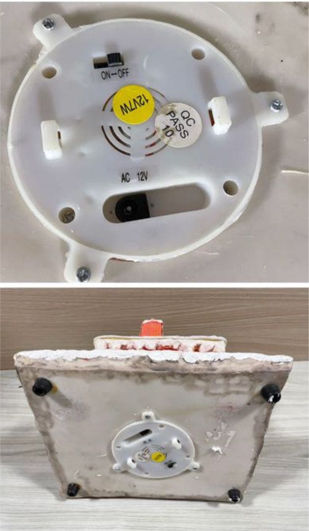 北　クリスマスライトハウス　イルミネーションハウス　キャンドル置物 ３２cm