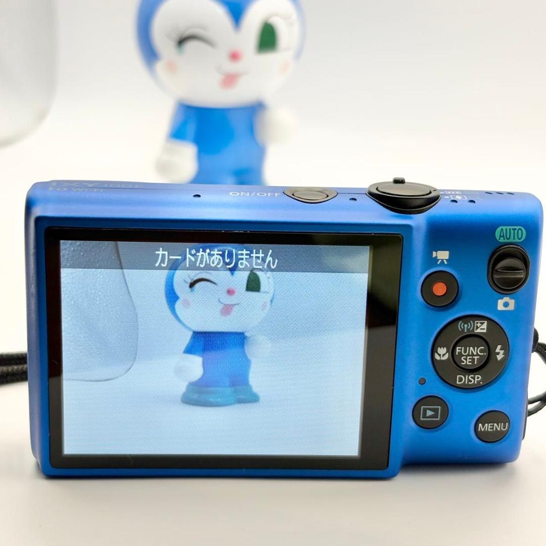 Canon IXY 100F ブルー キヤノン コンデジ キャノン デジカメ