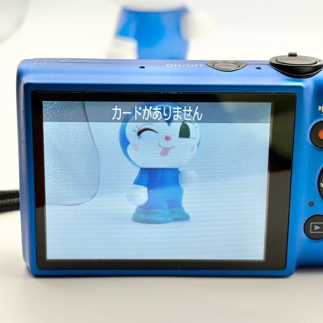 Canon IXY 100F ブルー キヤノン コンデジ キャノン デジカメ