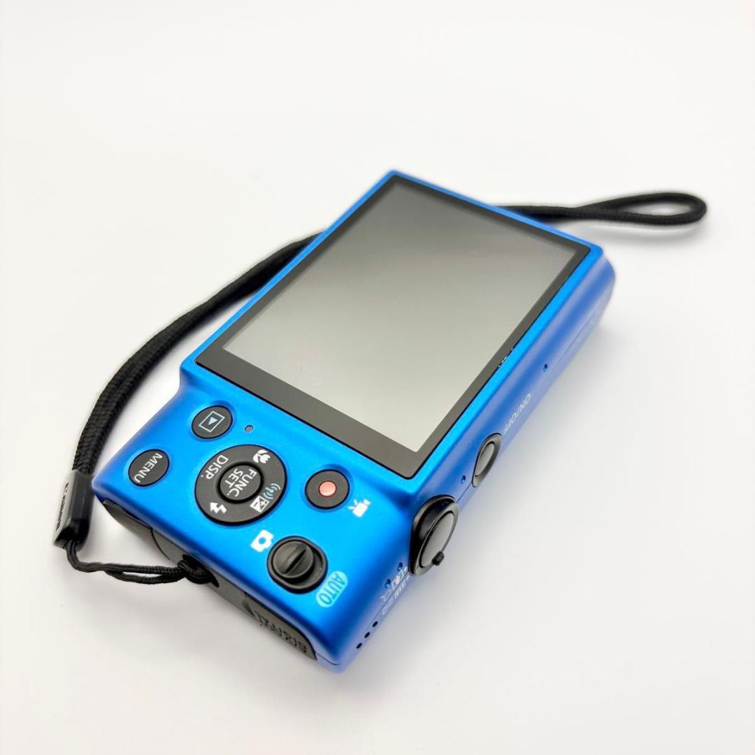 Canon IXY 100F ブルー キヤノン コンデジ キャノン デジカメ