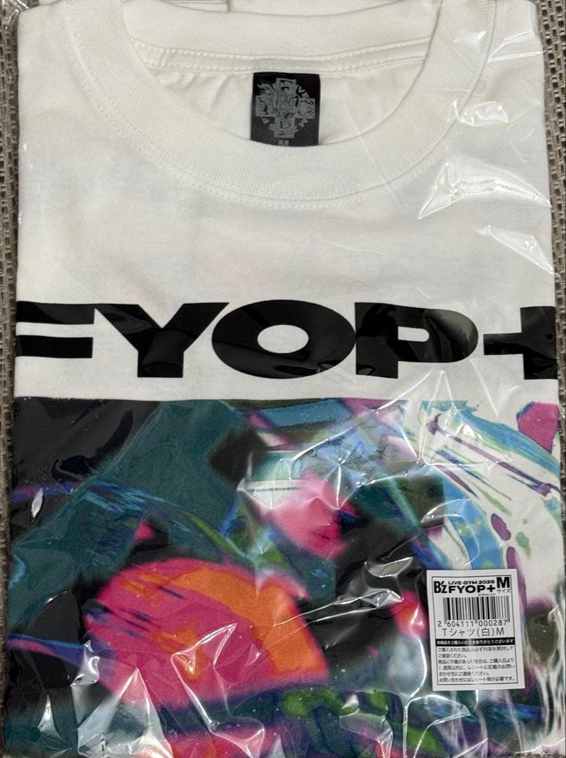 B’z 2026 -FYOP＋- Tシャツ白　Mサイズ