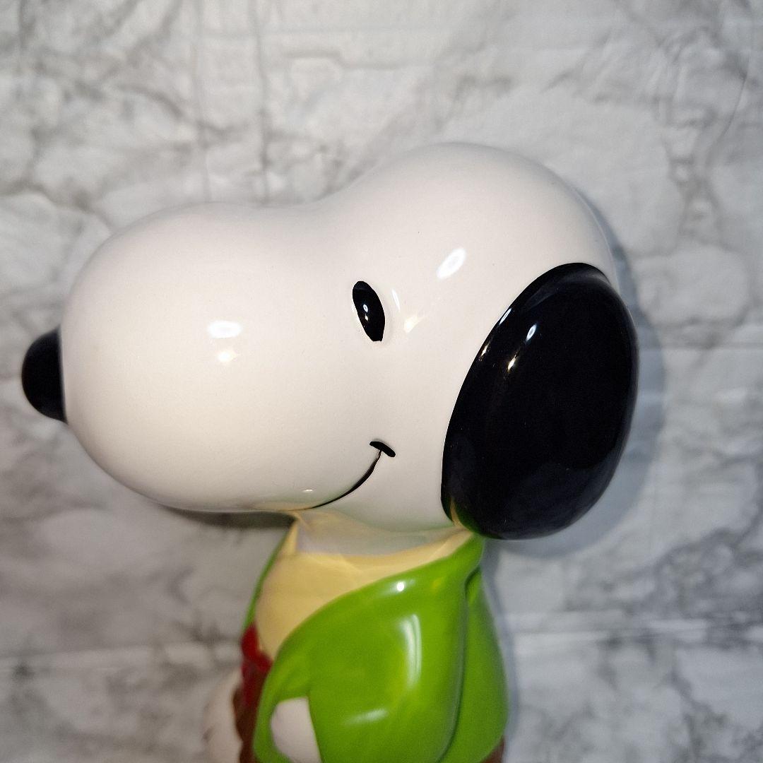 ヴィンテージスヌーピー　貯金箱　和服スヌーピー