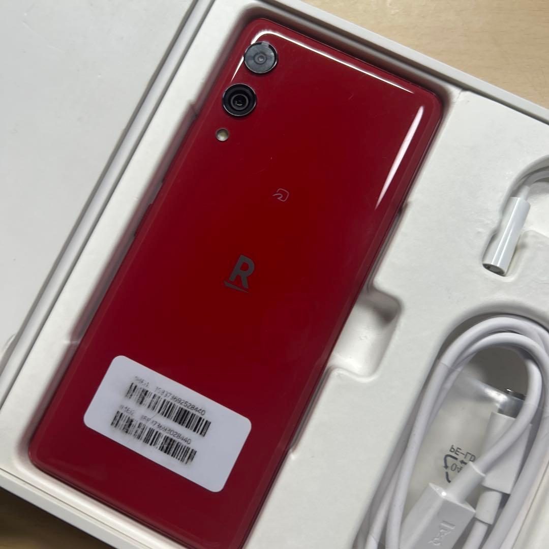 Rakuten hand 5G P780 128GB 割れなし　クリムゾンレッド