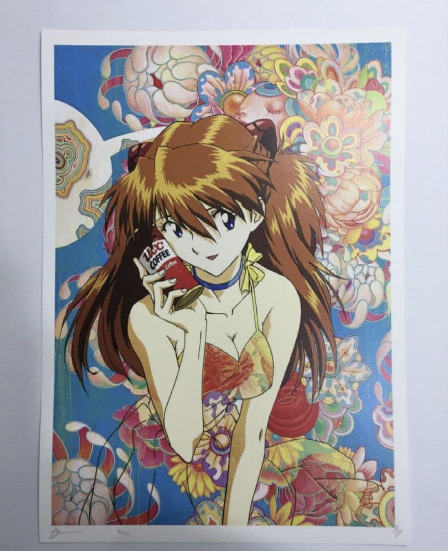 DEATH NYC 世界限定100枚 アートポスター エヴァンゲリオン