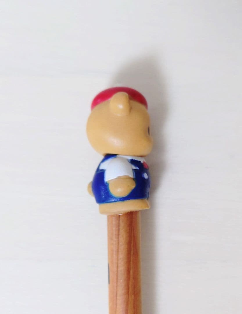 昭和レトロ　サンリオ　リトルワンダーストーリー　マスコット付き鉛筆　1987年