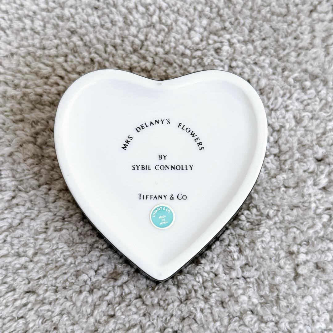 ティファニー　ハート型小物入れ　ローズ