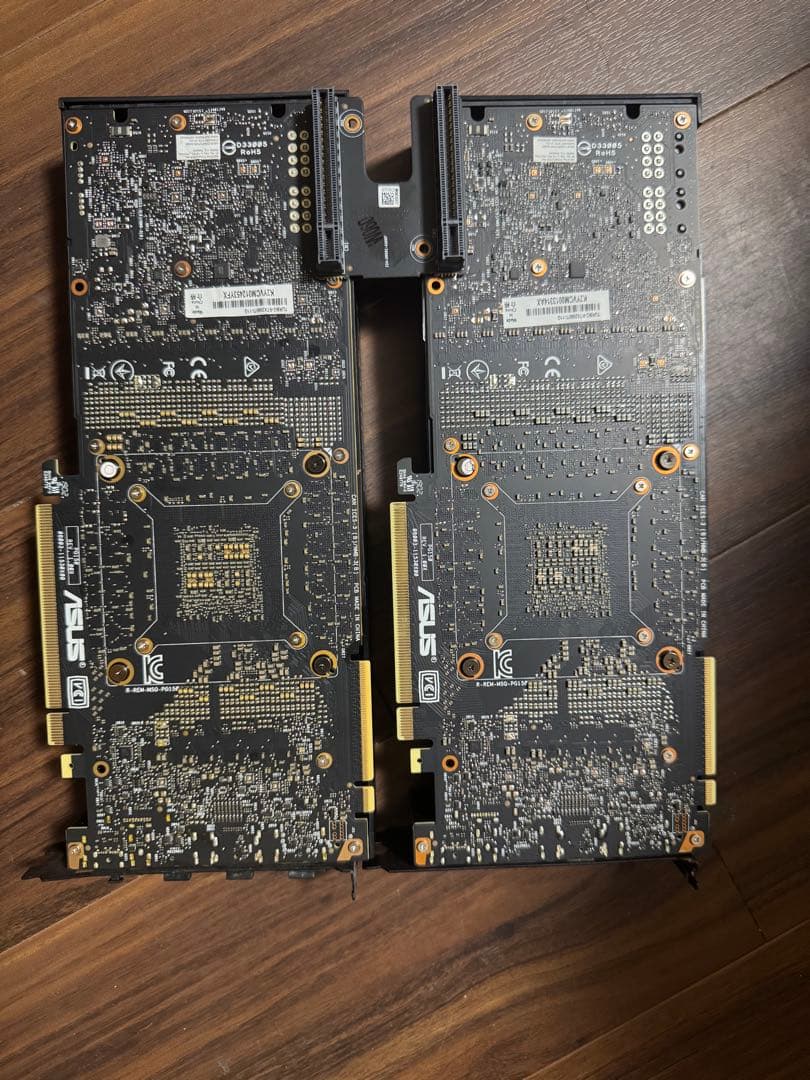 Asus RTX 2080Ti 22GB x2 nvlink付き