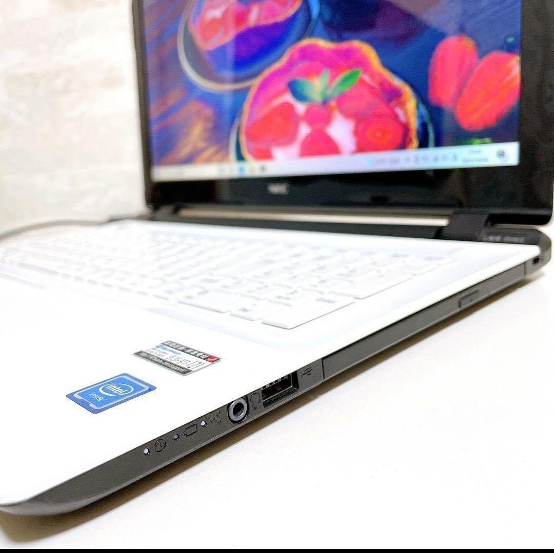 【お買い得】NEC ノートパソコン メモリ大容量で動作スムーズ webカメラ付