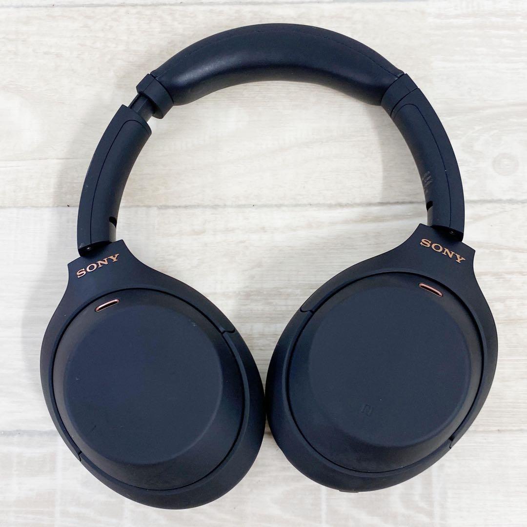 【美品】SONY WH-1000XM4 ソニー ヘッドホン ブラック 黒 箱付