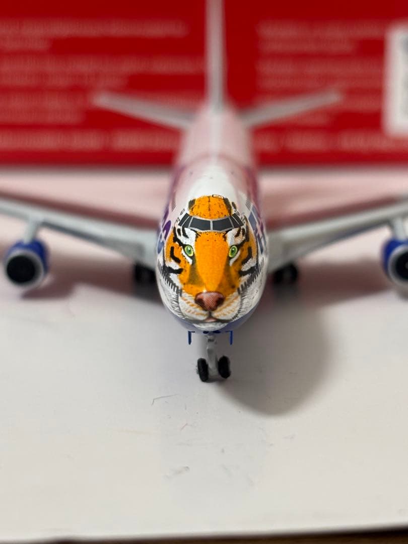 トランスアエロ航空　B747-400 herpa 1/500