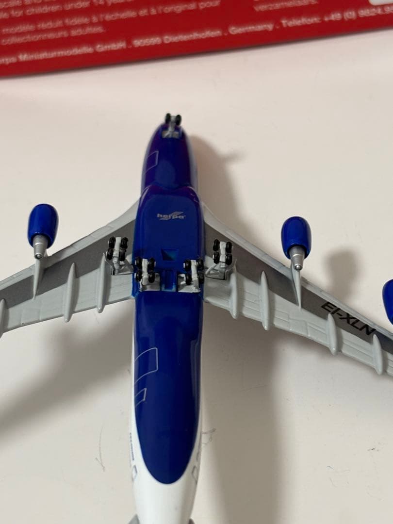 トランスアエロ航空　B747-400 herpa 1/500