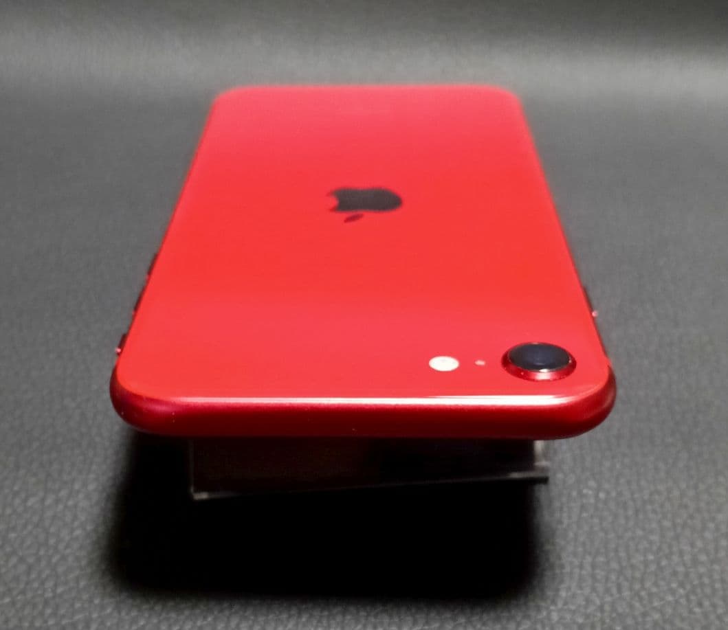 iPhone SE2 SIMフリー PRODUCT RED128GB【傷少美品】