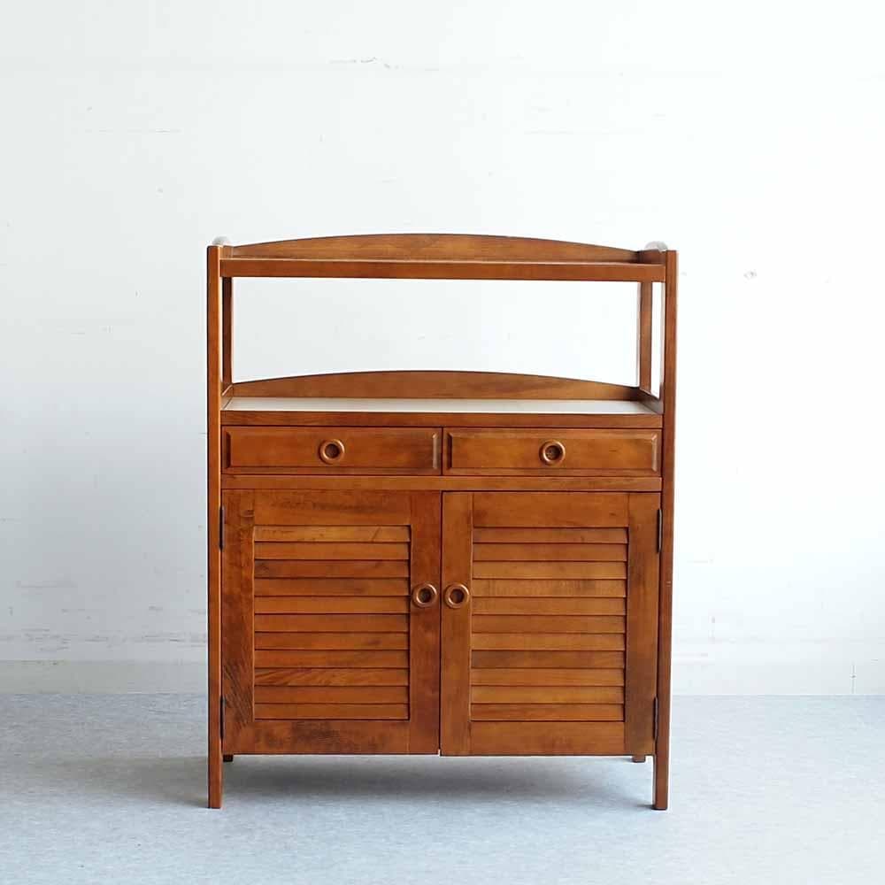 オールドカリモク ルーバー扉 キャビネット ZR24481