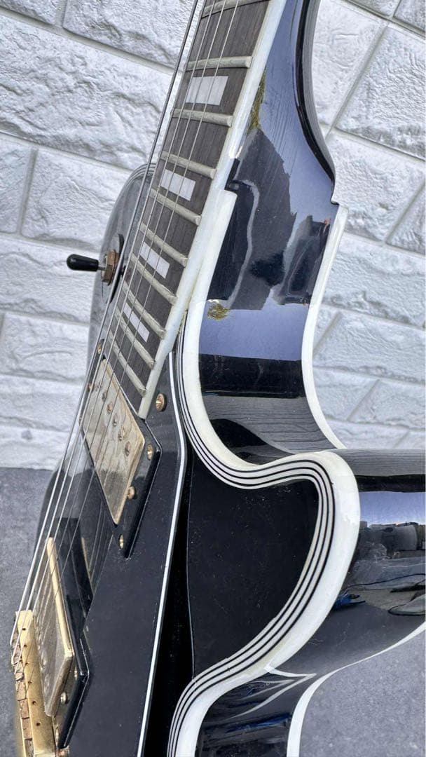 Photogenic フォトジェニック エレキギター LPカスタムタイプブラック