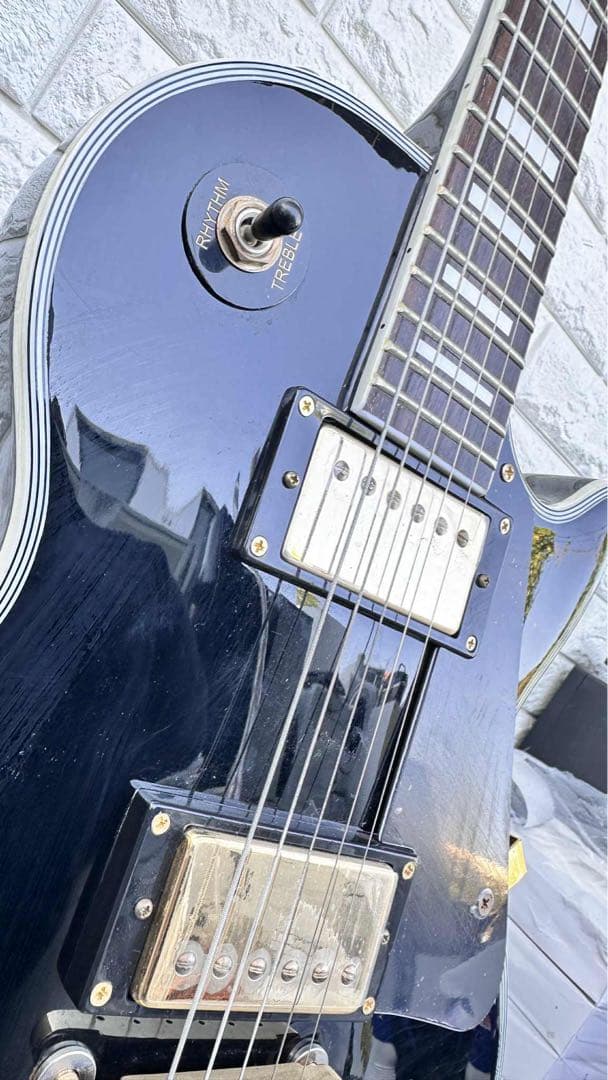 Photogenic フォトジェニック エレキギター LPカスタムタイプブラック