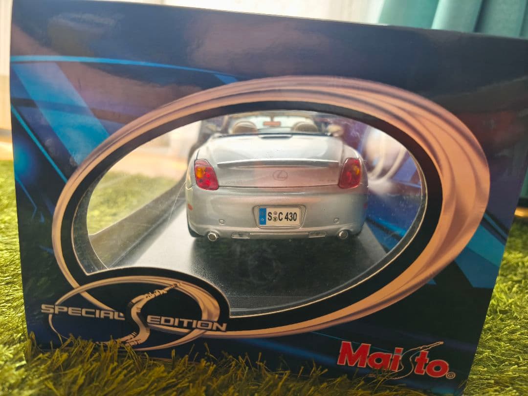 激レア 1/18 Maisto Lexus SC430 シルバー