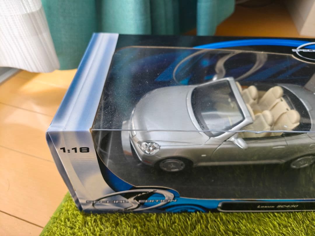激レア 1/18 Maisto Lexus SC430 シルバー