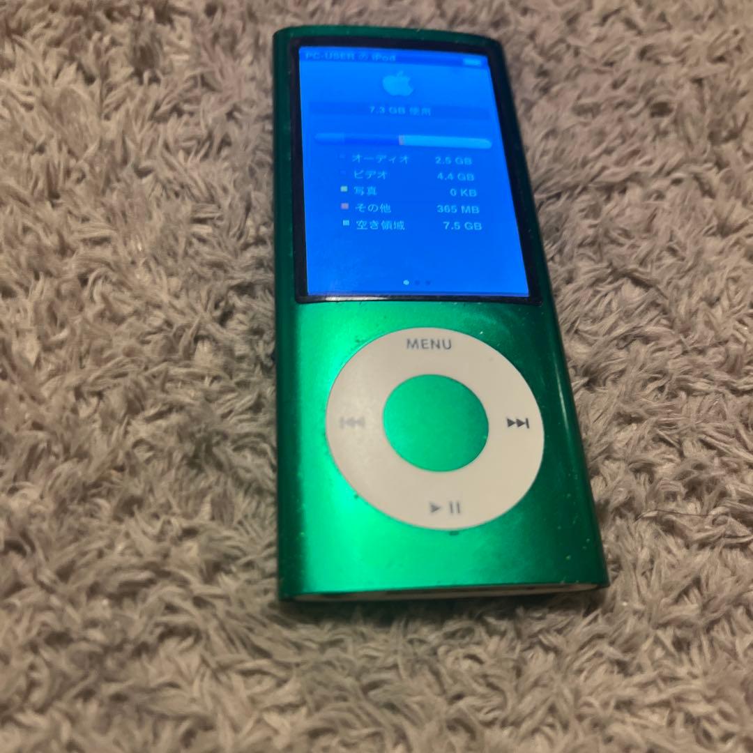 Apple 第4世代iPod nano 16GB グリーン