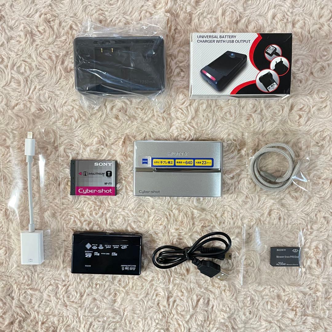 スマホ転送OK✨SONY Cyber-shot DSC-T9✨動作確認済 可愛い