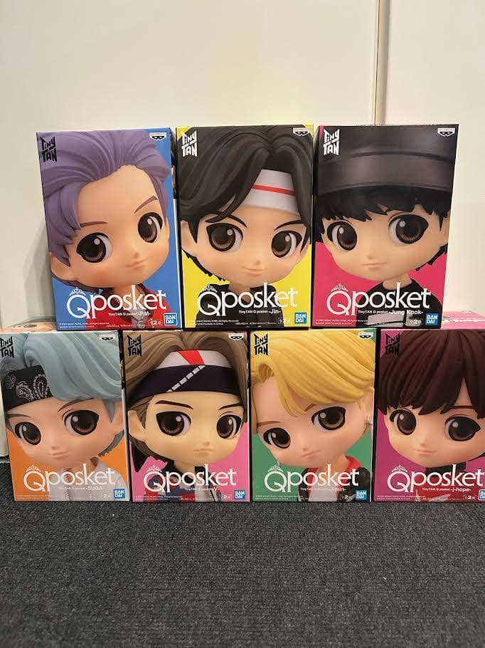 TinyTAN Q posket BTS 7体 コンプセット Bカラー