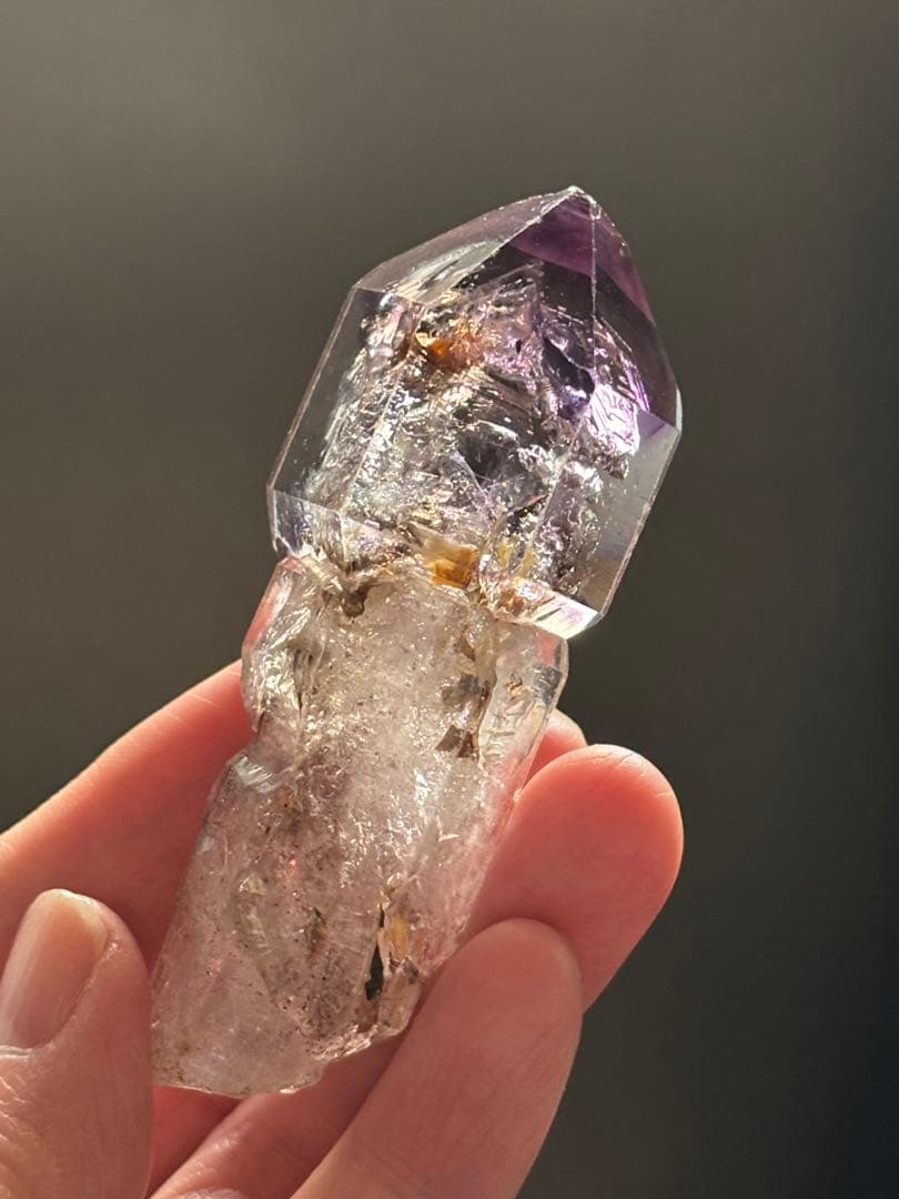 水入り水晶　スーパーセブン　セプタークォーツ　アメジストファントム　エレスチャル