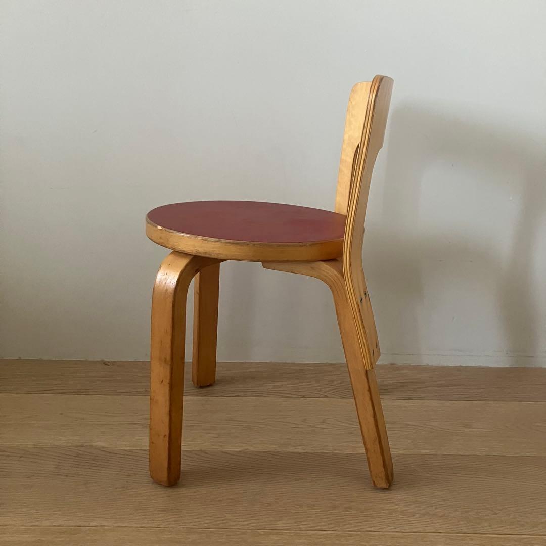 希少 ビンテージ Alvar Aalto キッズチェアB アアルト artek
