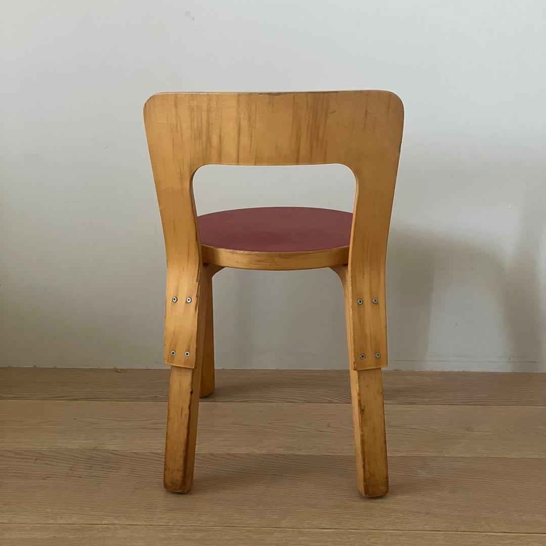 希少 ビンテージ Alvar Aalto キッズチェアB アアルト artek