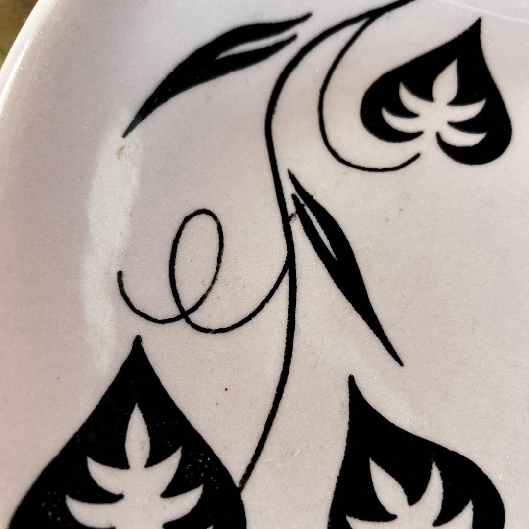 ラッセルライト シェルピンク オーバルプレート スターリング チャイナ