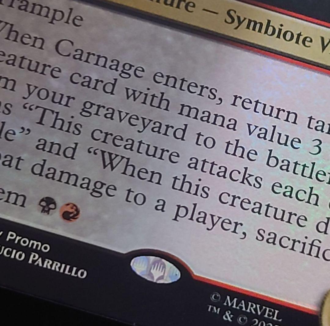 mtg 稀少個体 フル FOIL 4枚セット 優勝プロモ カーネイジ など