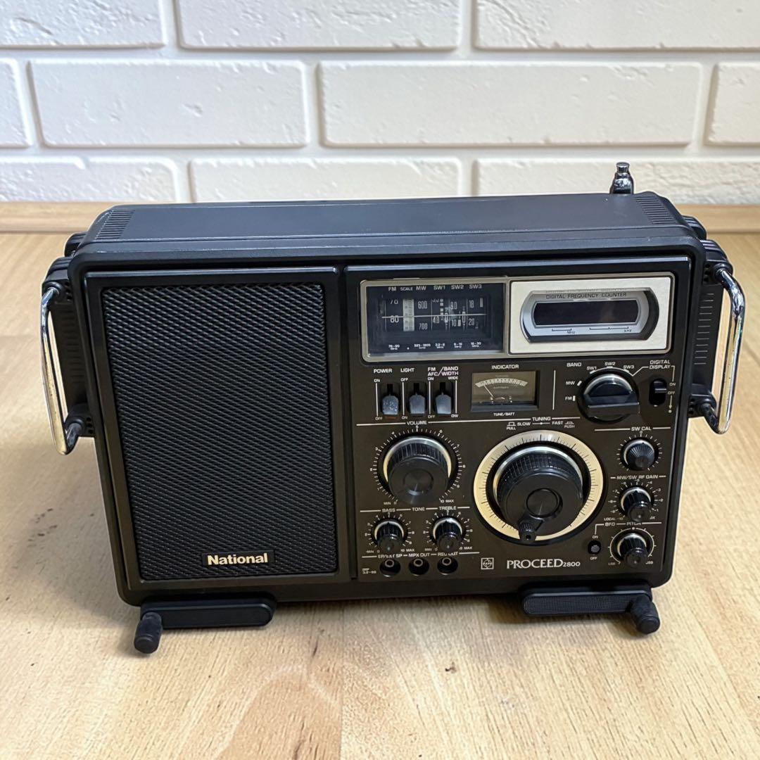 希少✨ National PROCEED 2800 RF-2800 ラジオ